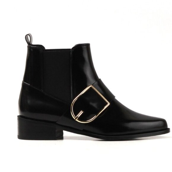 RACHEL COX Black Maci Ankle Boots - Picture 4 of 6